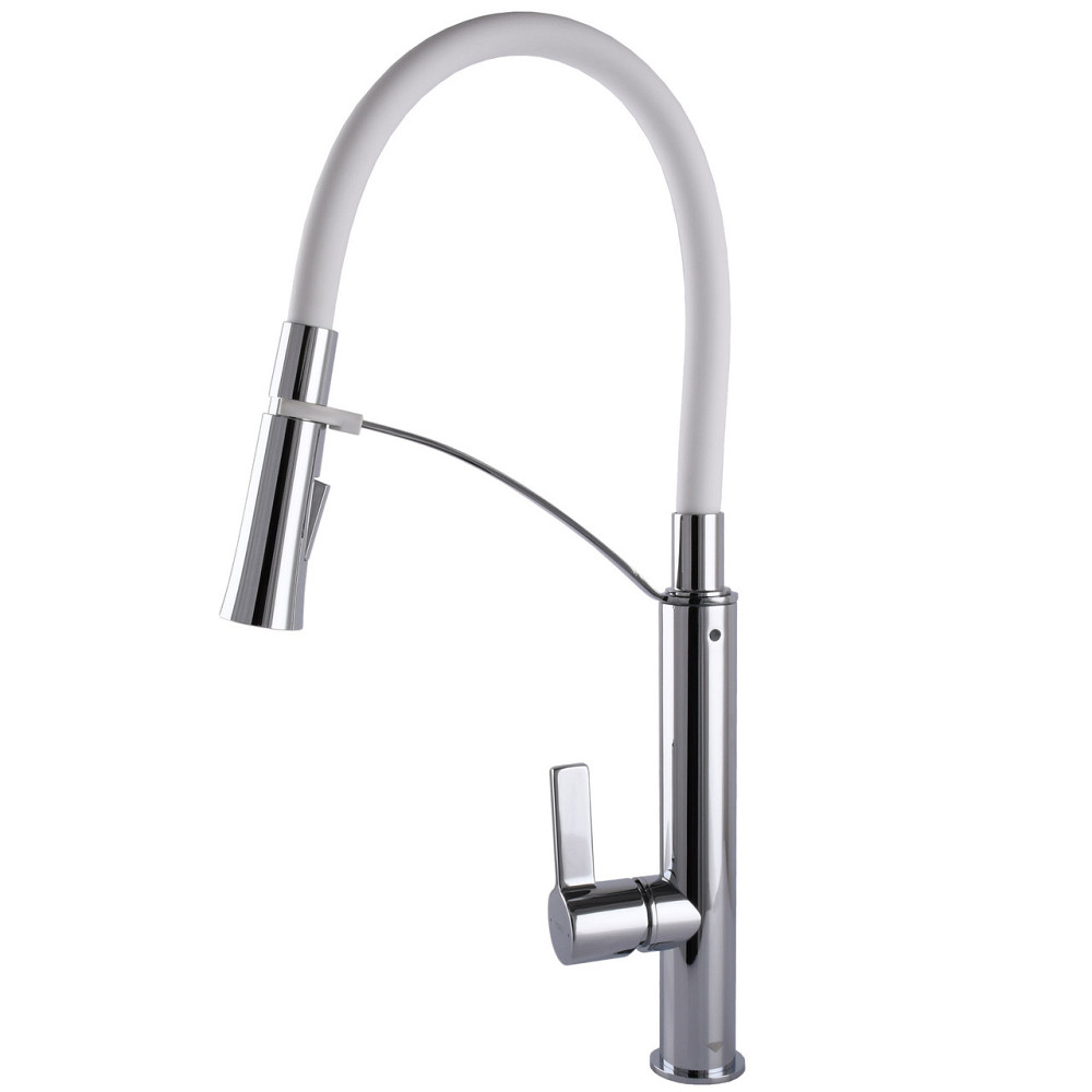 Змішувач для кухні TOPAZ SARDINIA TS 8817-H23-W-S Київ - фото 5