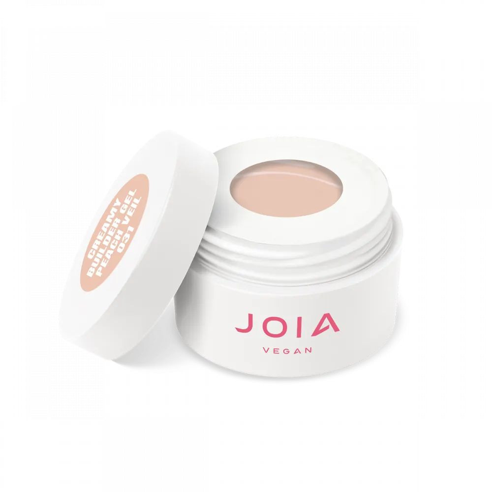 Моделирующий гель для ногтей Creamy Builder Gel 031 Peach Veil JOIA vegan 15 мл Киев - изображение 7