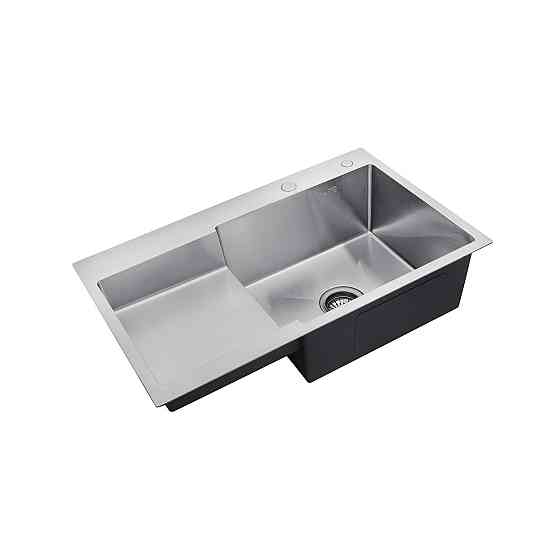 Кухонная мойка с нержавеющей стали Kroner KRP Gebürstet - 78х48 RHM (3/1 мм) Киев