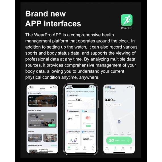 Мужские наручные умные часы Smart Ultramate с GPS (Black) Винница - изображение 10