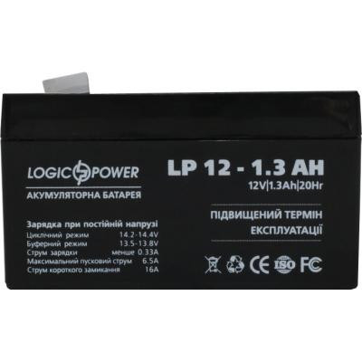 Батарея до ДБЖ LogicPower LPM 12В 1.3 Ач (4131) Вінниця - фото 1