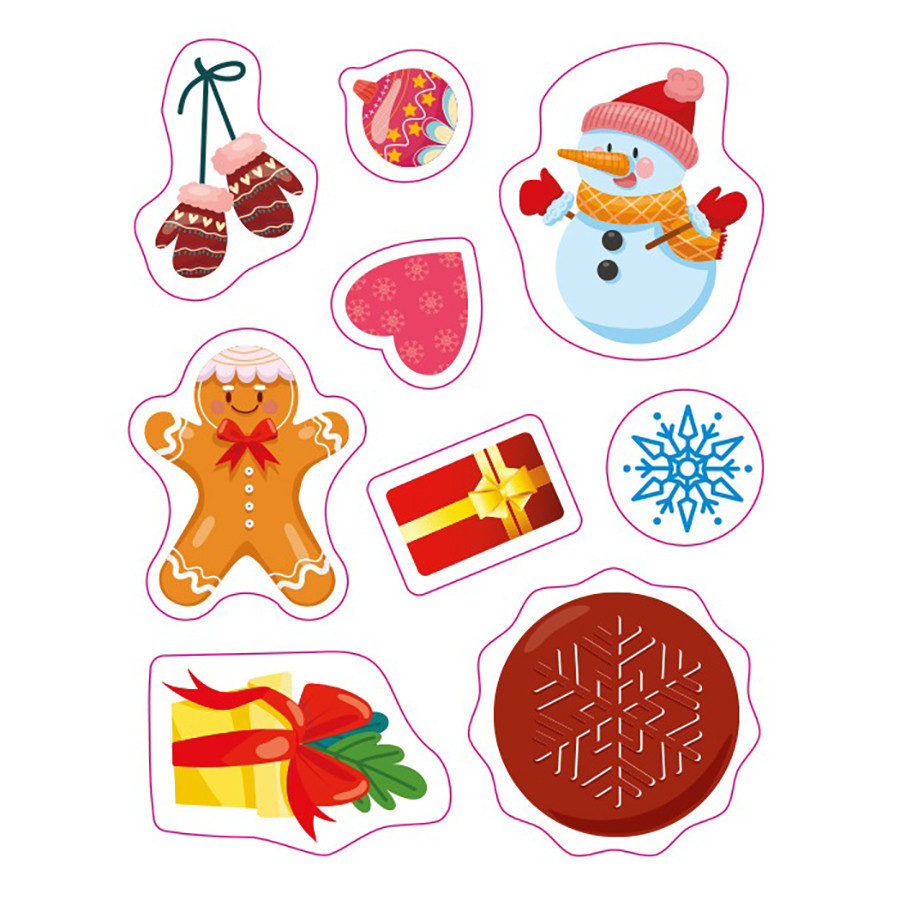 Вітальна листівка "З Новим роком!" 1012004 з наліпками Вінниця - фото 2