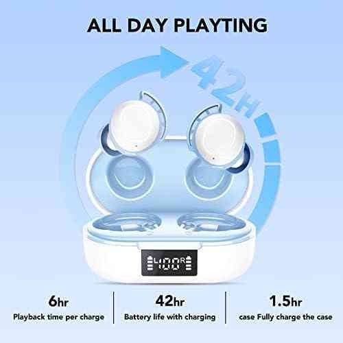 Бездротові TWS навушники FAMOO U-Air Bluetooth 5.3, стерео з басами, вологозахист IPX8, автономність 42 год, Уцінка Київ