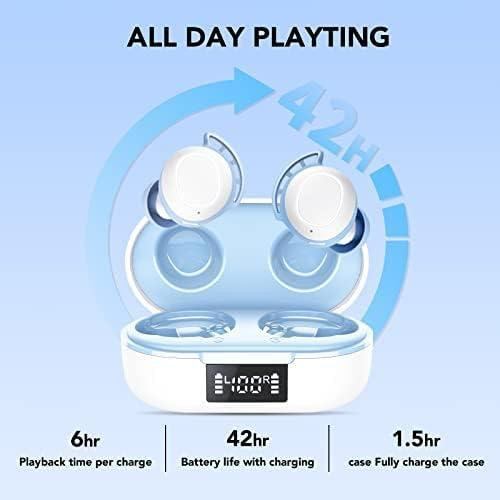 Беспроводные TWS наушники FAMOO U-Air Bluetooth 5.3, стерео с басами, влагозащита IPX8, автономность 42 ч, Уценка Киев - изображение 5