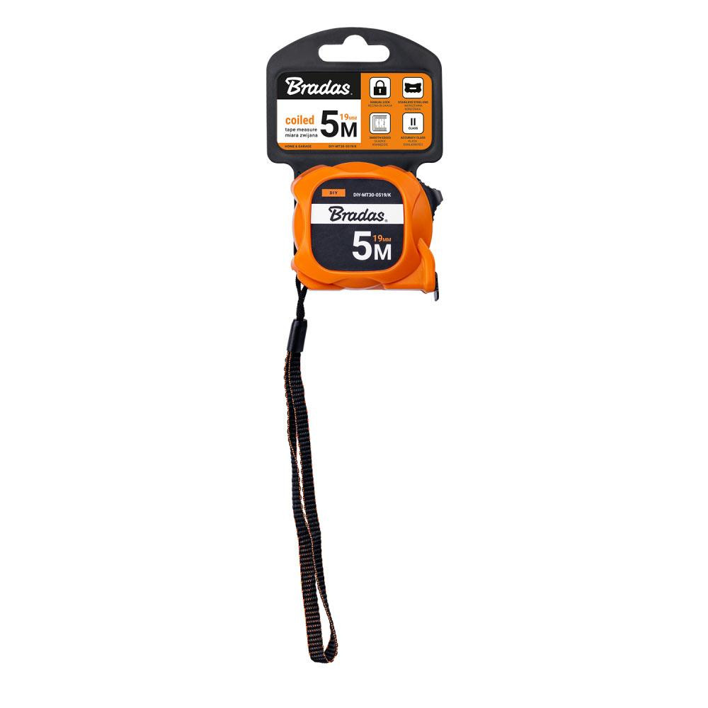 Рулетка на котушці, кінець з нержавіючої сталі, TINY 5м/19мм, DIY-MT30-0519/K Київ - фото 3