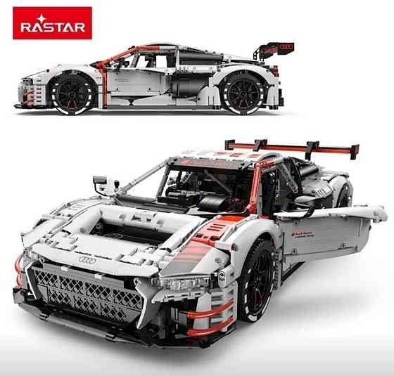 Конструктор Rastar Audi R8 LMS GT3 1:8, 3300+ деталей, радиоуправляемая модель спортивного автомобиля Киев
