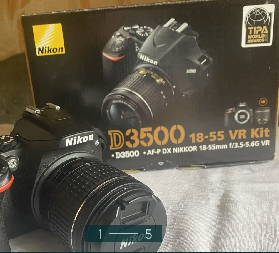 Фотоаппарат: NIKON D3500 18-55mm. VR Kit. Харьков - изображение 2