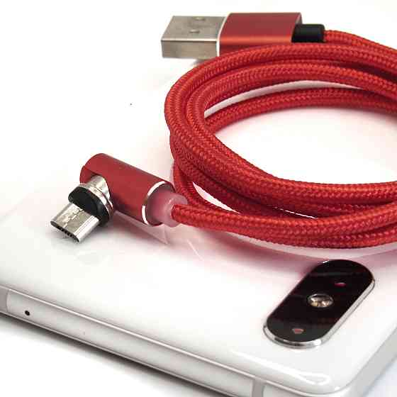 Магнітний MicroUsb кабель TOPK AM51 Red Київ