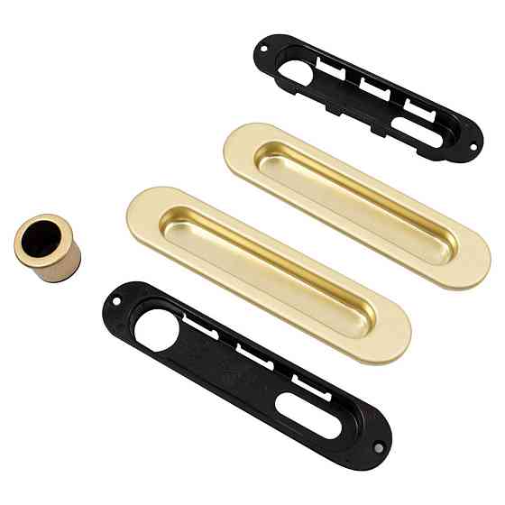 AGB Art. B019270008 KIT F1 Комплект ручек на раздвижную дверь + ручка д / вытянутая дверь мат.лат. Киев