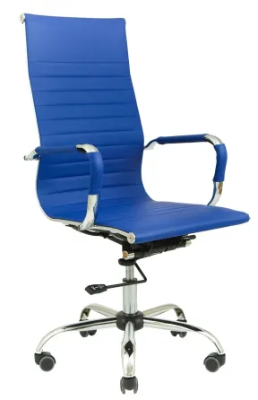 Эргономічне Офісне Крісло Richman Bali Zeus Deluxe Blue DeepTilt Синій Київ