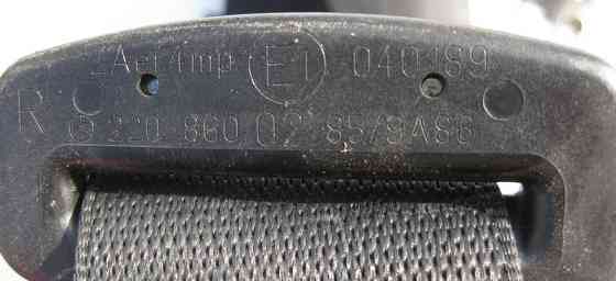 Mercedes-Benz  A2208600285 9A86 Ремінь безпеки передній правий чорний S-Class W220 Одеса