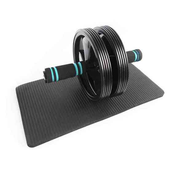 Колесо для преса U-Powex Ab wheel with mat (d18.5cm.) Black Кам'янське