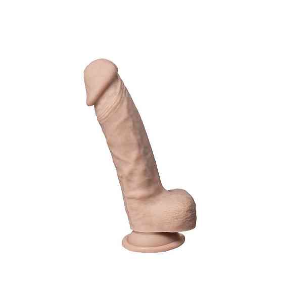 Фаллоимитатор SilexD Vetus Real Skin Flesh (8in MODEL 1) суперсофт-силикон+Silexpan, диаметр 4,1 см Sex Aura Киев