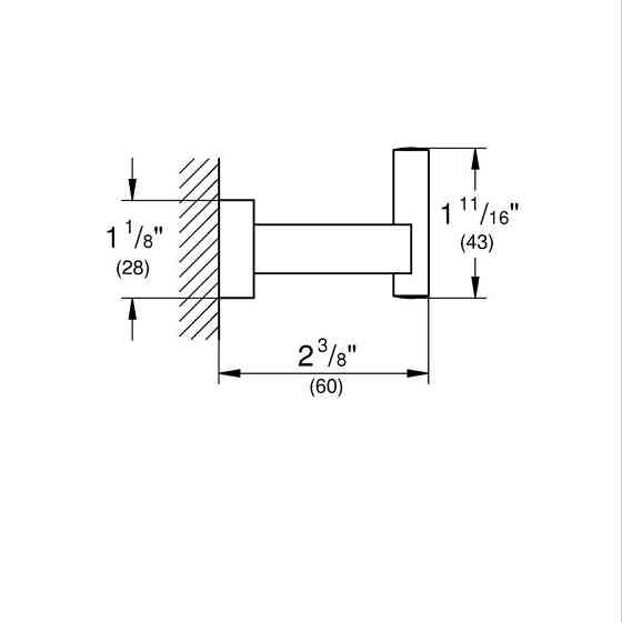 Набір аксесуарів 3в1 Grohe Essentials Cube (BF40511EC) Київ