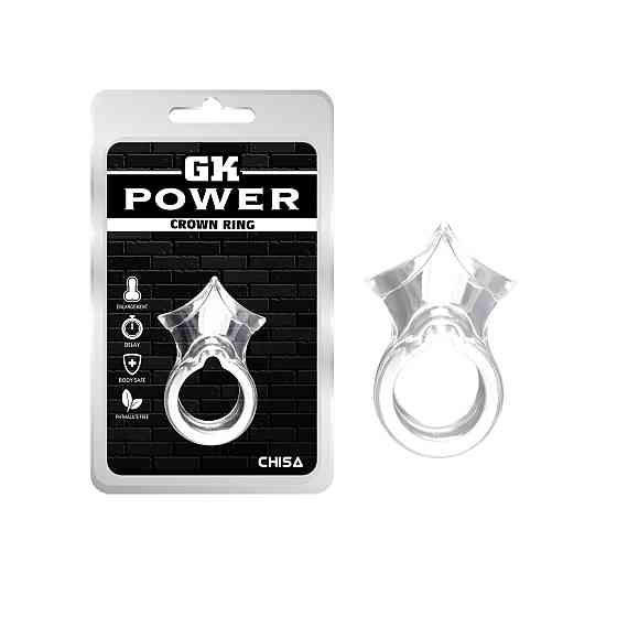 Эрекционное кольцо на пенис Chisa GK Power, прозрачный Sex Aura Киев
