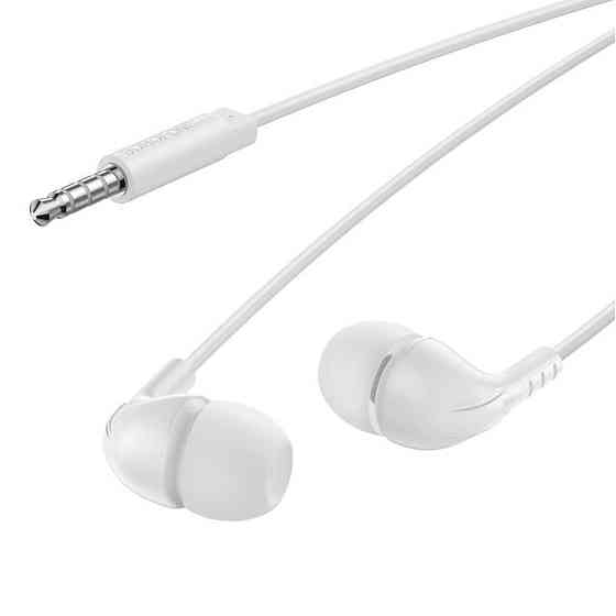Навушники BOROFONE BM83 Craft universal earphones with mic White Київ
