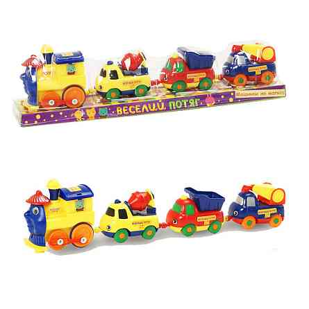 Игрушечный паравозик K1113 (18008E) 3 машинки Винница