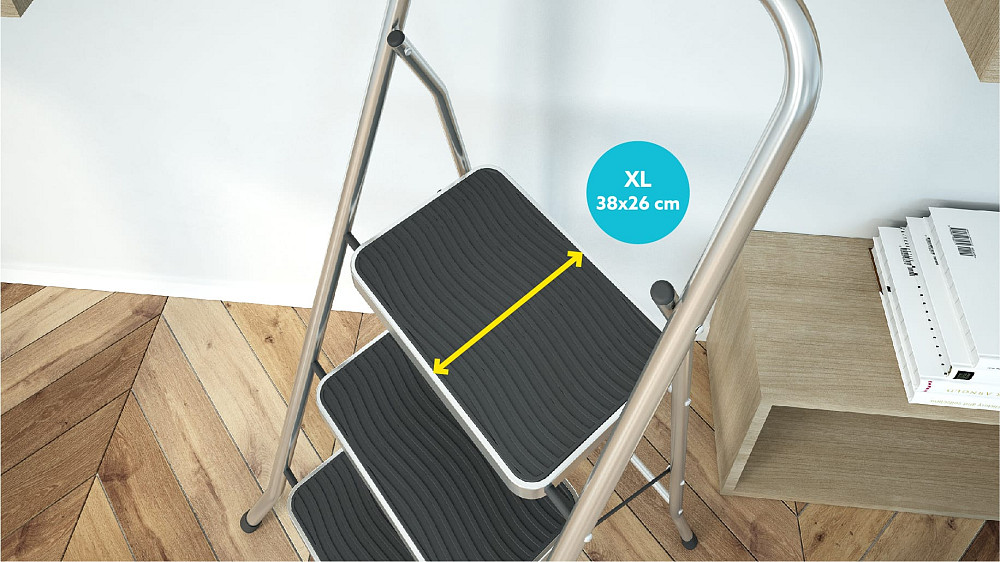 Драбина Colombo Security 3 щаблі (G206AT3W) Київ - фото 4