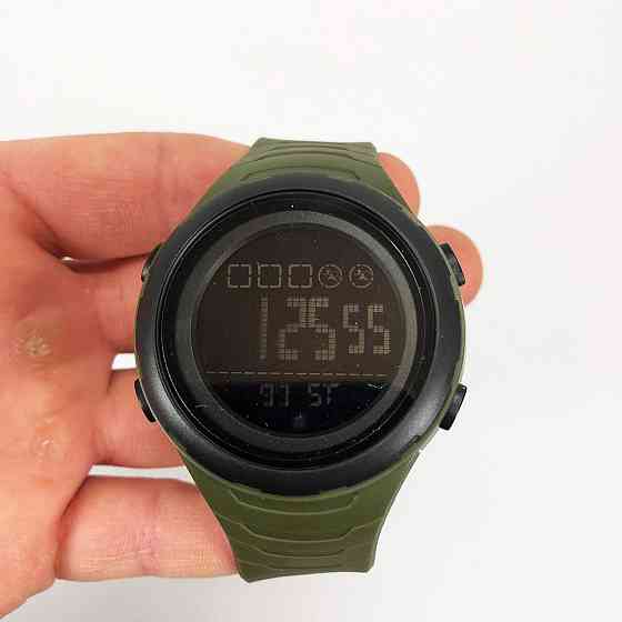 Нові командирські годинники SKMEI 1674AGBK, Армійські годинники протиударні для подорожей NO-55 Івано-Франківськ