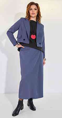 Костюм-трійка зі спідницею (48) Київ