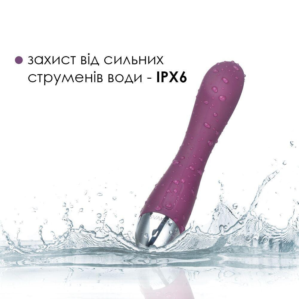 Вібратор для точки G з інтелектуальним режимом Svakom Amy Violet Sex Aura Київ - фото 5