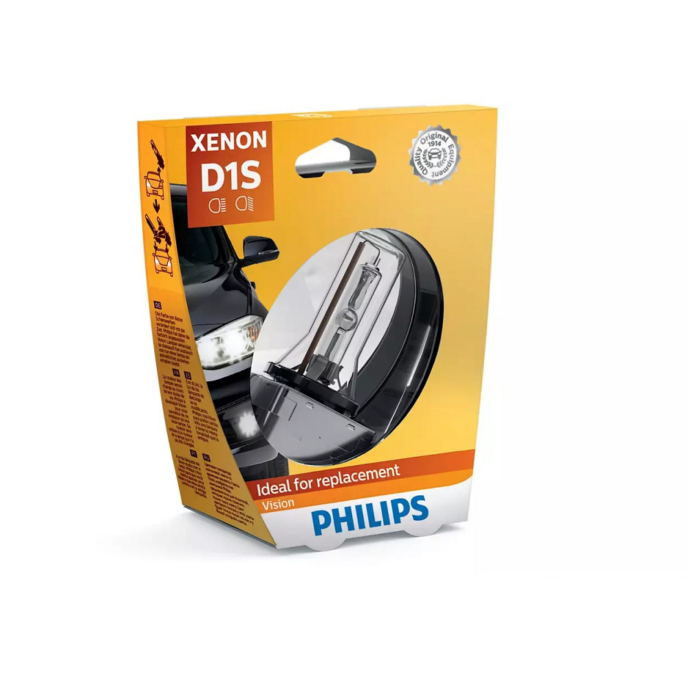 Ксенонова лампа PHILIPS 85415VIS1 D1S 85 V 35 W PK32d-2 Vision Харків - фото 2
