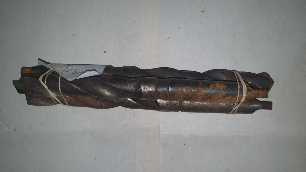 Сверло с коническим хвостовиком 25.0 мм. Р6М5. СССР. Харьков - изображение 1