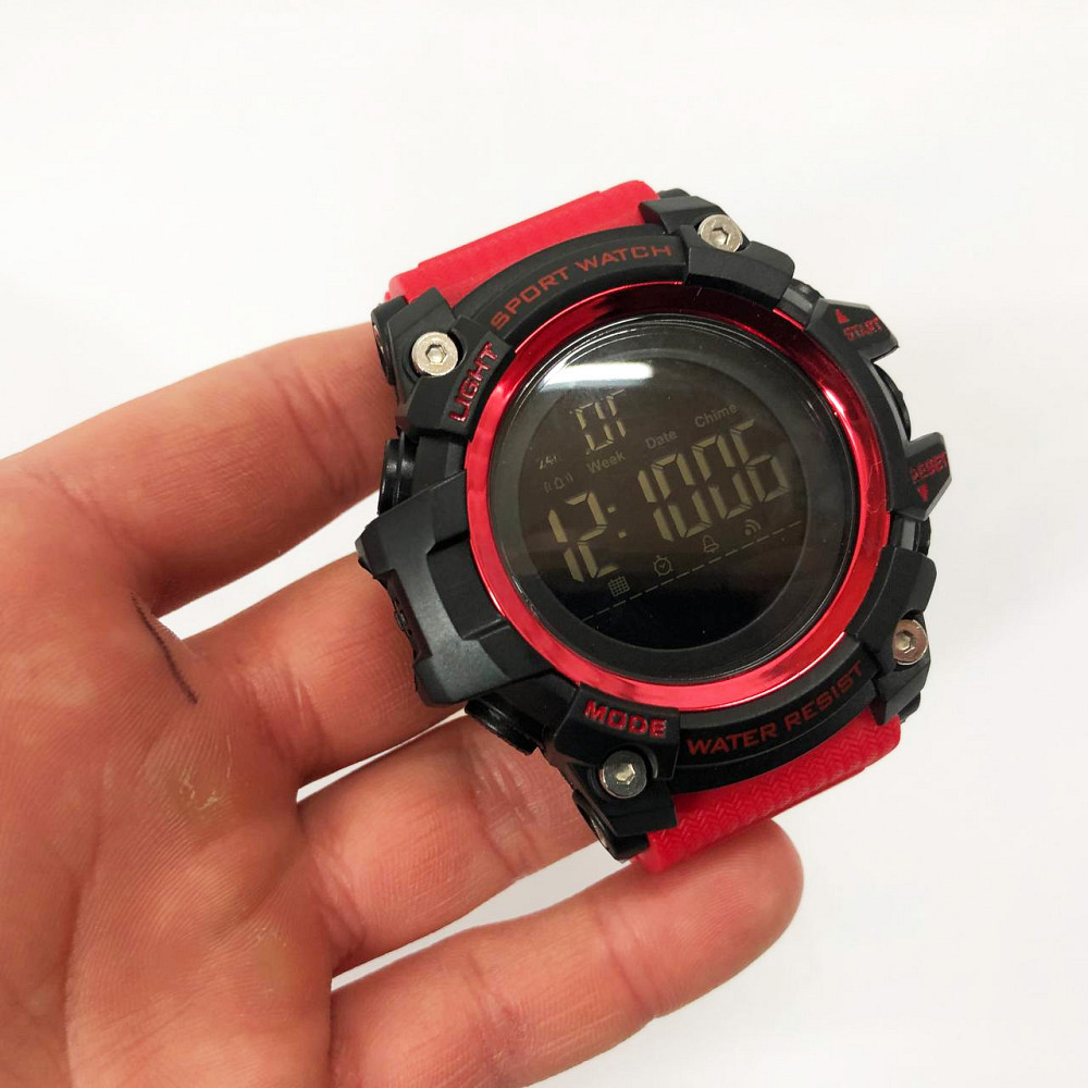 Простые электронные часы наручные мужские, Практичные спортивные мужские часы военные WQ-65 Львов - изображение 4