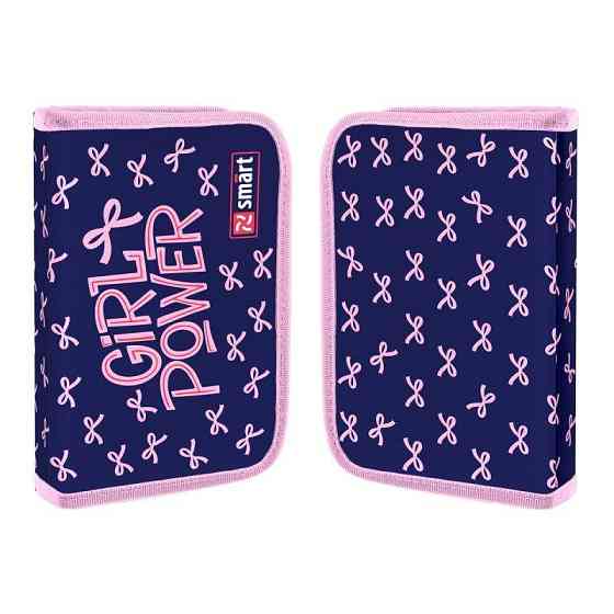 Пенал шкільний твердий "Smart" 533275 одинарний без клапана HP-02 Girl Power, шт Київ