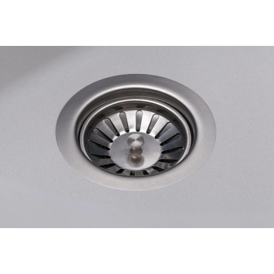 Мийка кухонна GRANADO RONDA white з сифоном (470*490mm.) (gr2205) Вінниця - фото 3