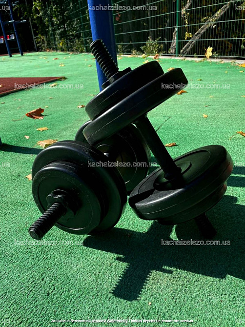 Гантелі набірні 2 по 8 кг з ABS покриттям Гантелі, гирі, штанги та диски бітумні Київ - фото 7