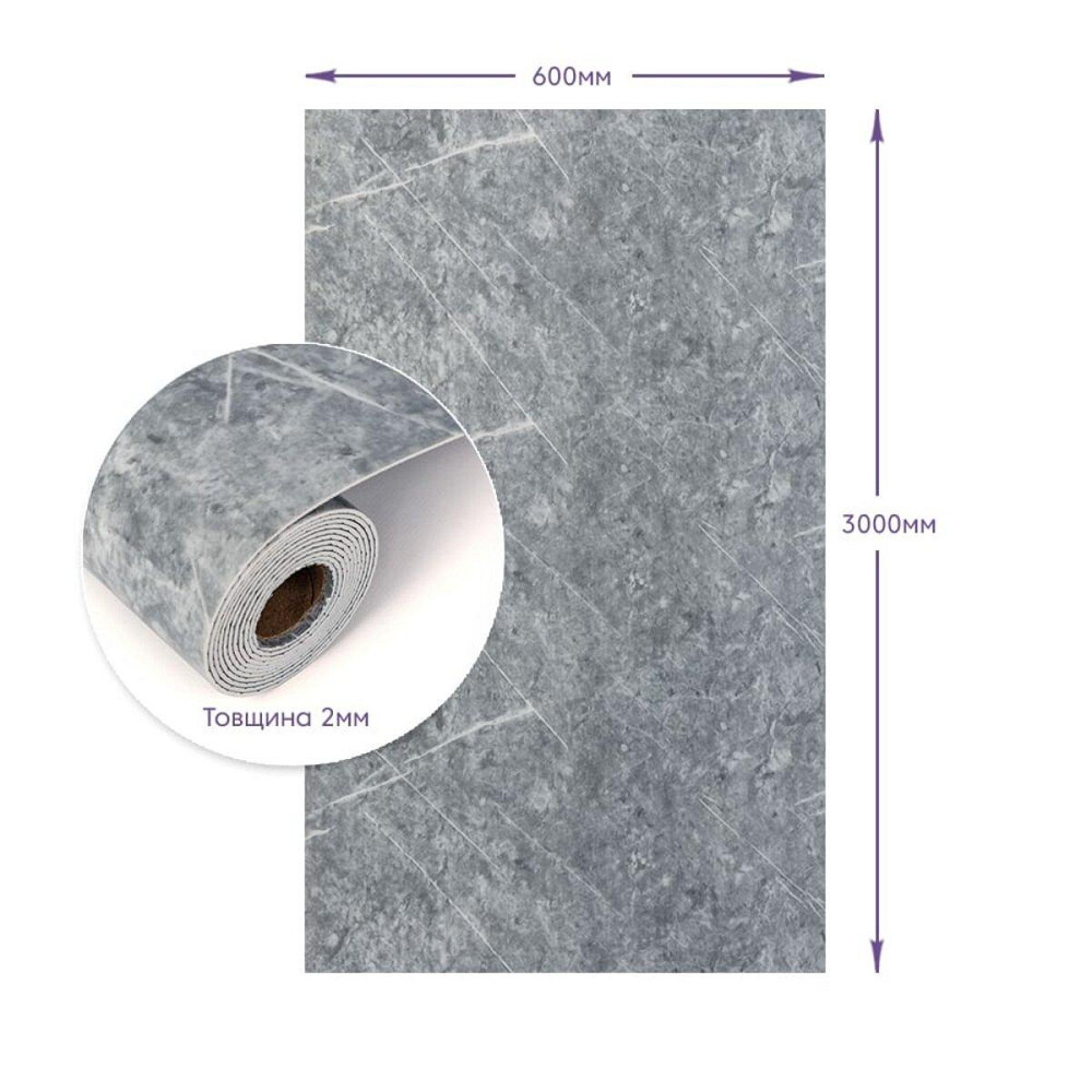 Самоклеящаяся стеновая PET плитка в рулоне 600х3000х2мм SW-00002429 Днепр - изображение 3
