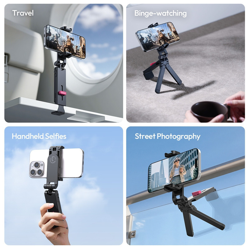 Тримач для телефону штатив Ulanzi MA89 MagLock Phone Holder Tripod Black Одеса - фото 10