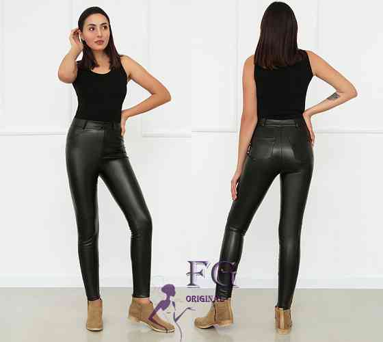 Штани жіночі теплі шкіряні на флісі Kors 44 Київ