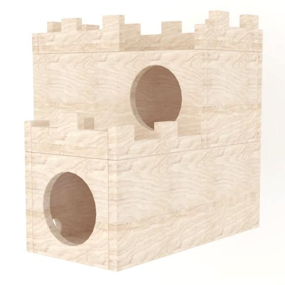 Домик для шиншиллы 