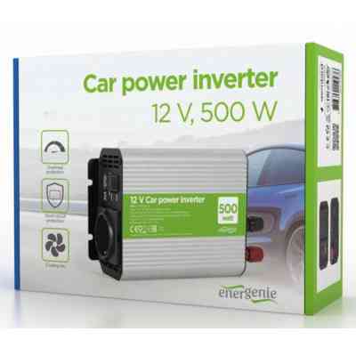 Автомобильный инвертор EnerGenie 12V/220V 500 Вт (EG-PWC500-01) Винница