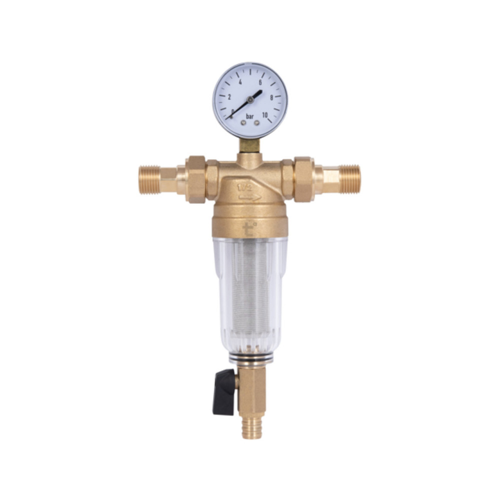 Фільтр самопромивний Thermo Alliance Standart 1/2" тонкого очищення, пластикова колба TAS128W15 Київ - фото 1
