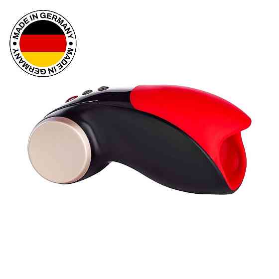 Мастурбатор для головки пениса Fun Factory COBRA LIBRE II black/red, 2 мотора, игра без рук Sex Aura Киев