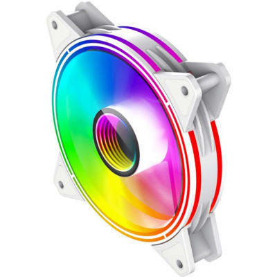 Кулер до корпусу Gamemax FN-12Rainbow-Q-Infinity WT Вінниця - фото 3