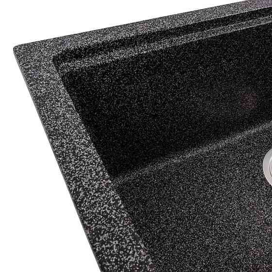 Гранітна мийка для кухні VALESO NIKA 7545 матова Графіт Коломыя