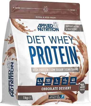 Протеїн Applied Nutrition Diet Whey High Protein Powder (1 kg - 40 Servings) (Chocolate Dessert) Луцьк