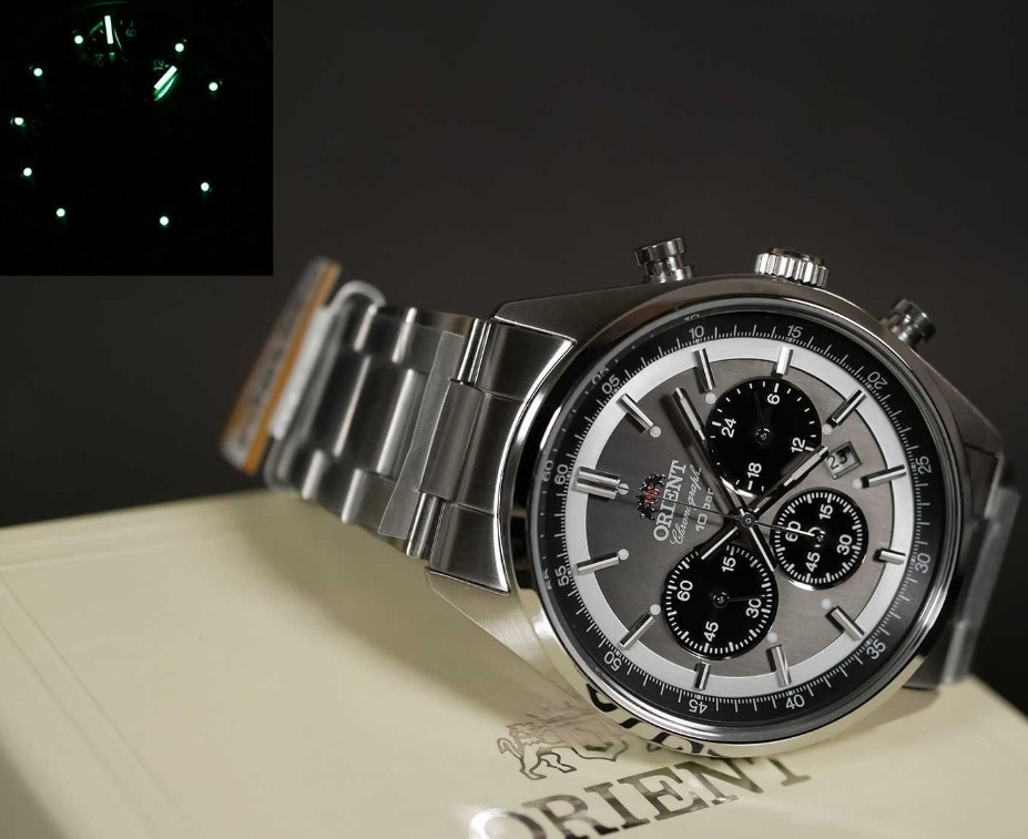 ORIENT NEO70's V001TX Solar Chronograph. Made in Japan. Харьков - изображение 8