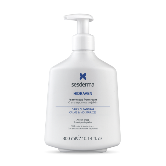 Сесдерма Hidraven Крем пінка для вмивання обличчя і тіла SesDerma Hidraven  Foamy Soapless Cream, 300 мл Дніпро