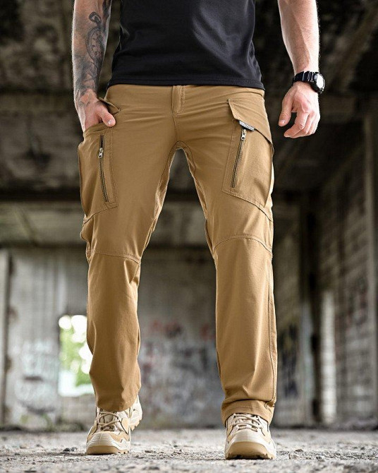 Стрейчеві тактичні штани OBLIVION кайот ДЛ7351 Одеса - фото 3