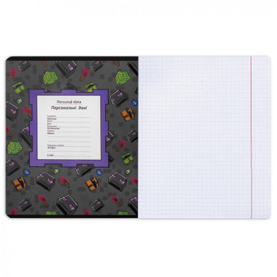 Тетрадь Yes Minecraft. Team 12 листов клетка (767496) Винница - изображение 4