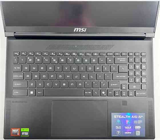 MSI Stealth A16 AI+ Ryzen AI9 365 32GB 1TB SSD RTX 4070 QHD+ 240Hz. Харків