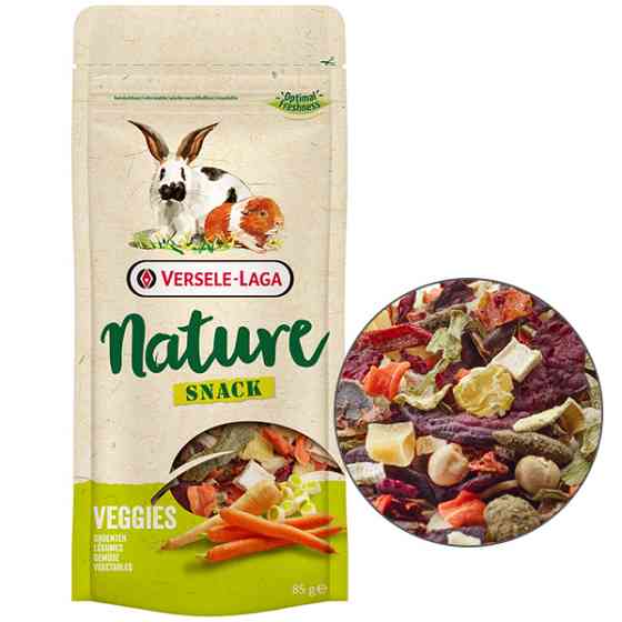 Versele-Laga Nature Snack Veggies ВЕРСЕЛЕ-ЛАГА НАТЮР СНЕК ОВОЩИ дополнительный корм лакомство для кроликов и грызунов Киев