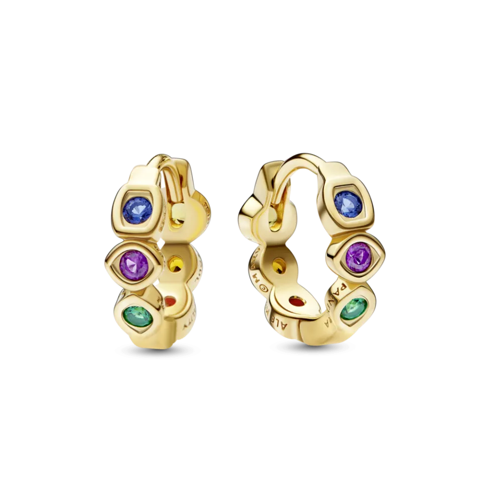 Срібні сережки Пандора "Камені Вічності" MasterSem Київ - фото 1