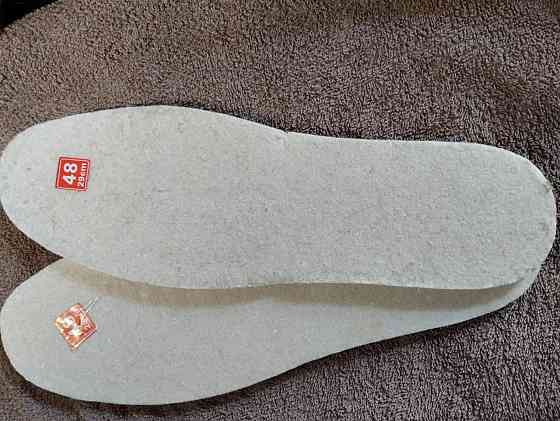 Устілка, устілка Утеплена Фетр біла 38-48 розміри Харків