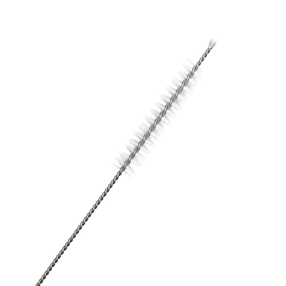 Многоразовые ложки-трубочки 6 шт с щеткой, золотистые Киев - изображение 4